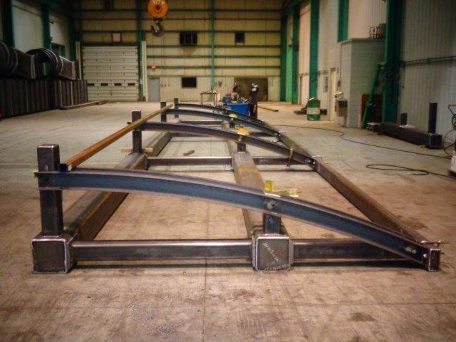 airport canopy fabrication project