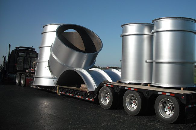 Welded Parts on truck bed.