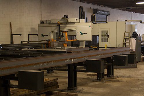 Swanton Welding's Ficep Beam Line