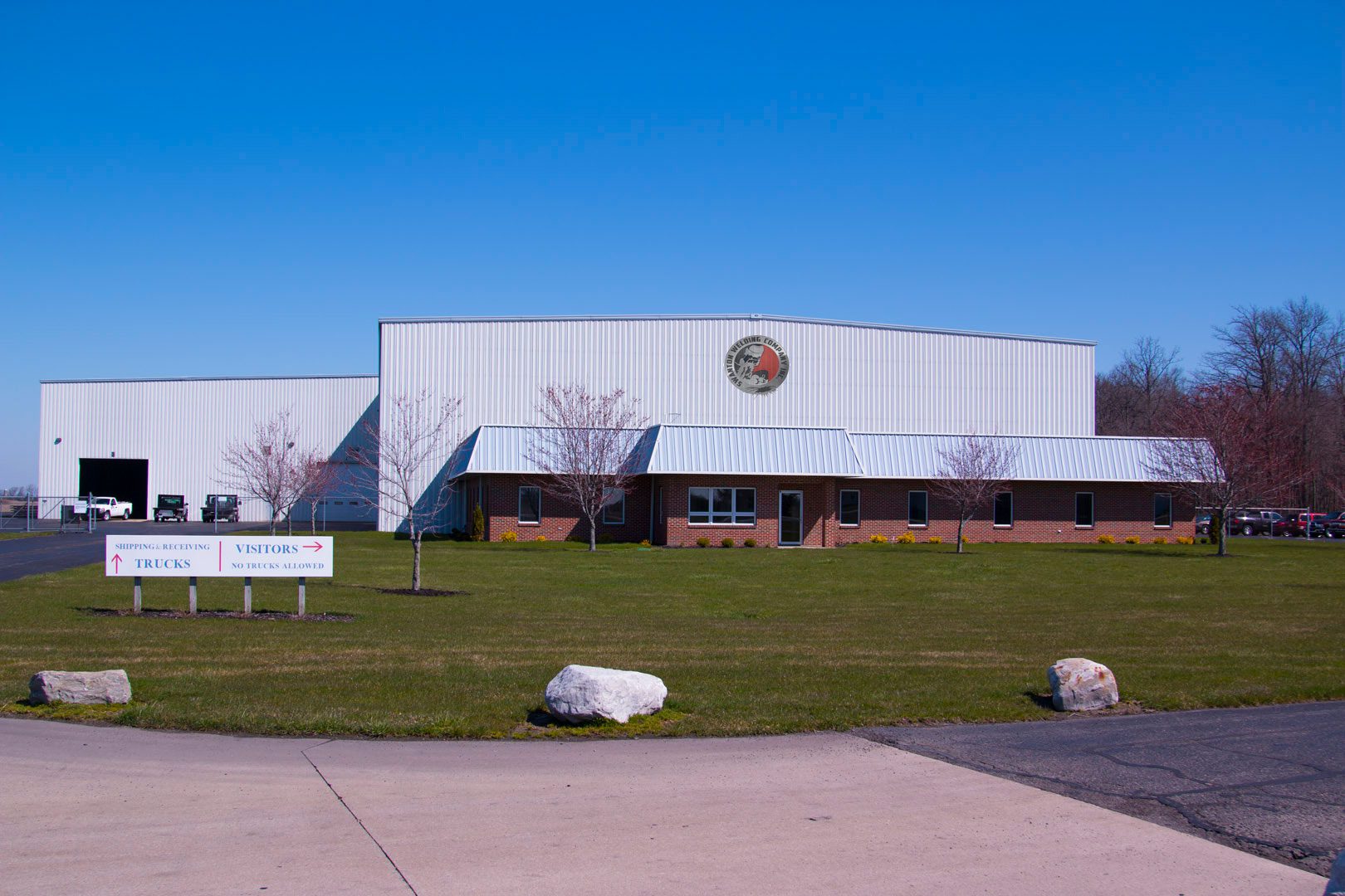 Exterior of Heavy Fab Facility