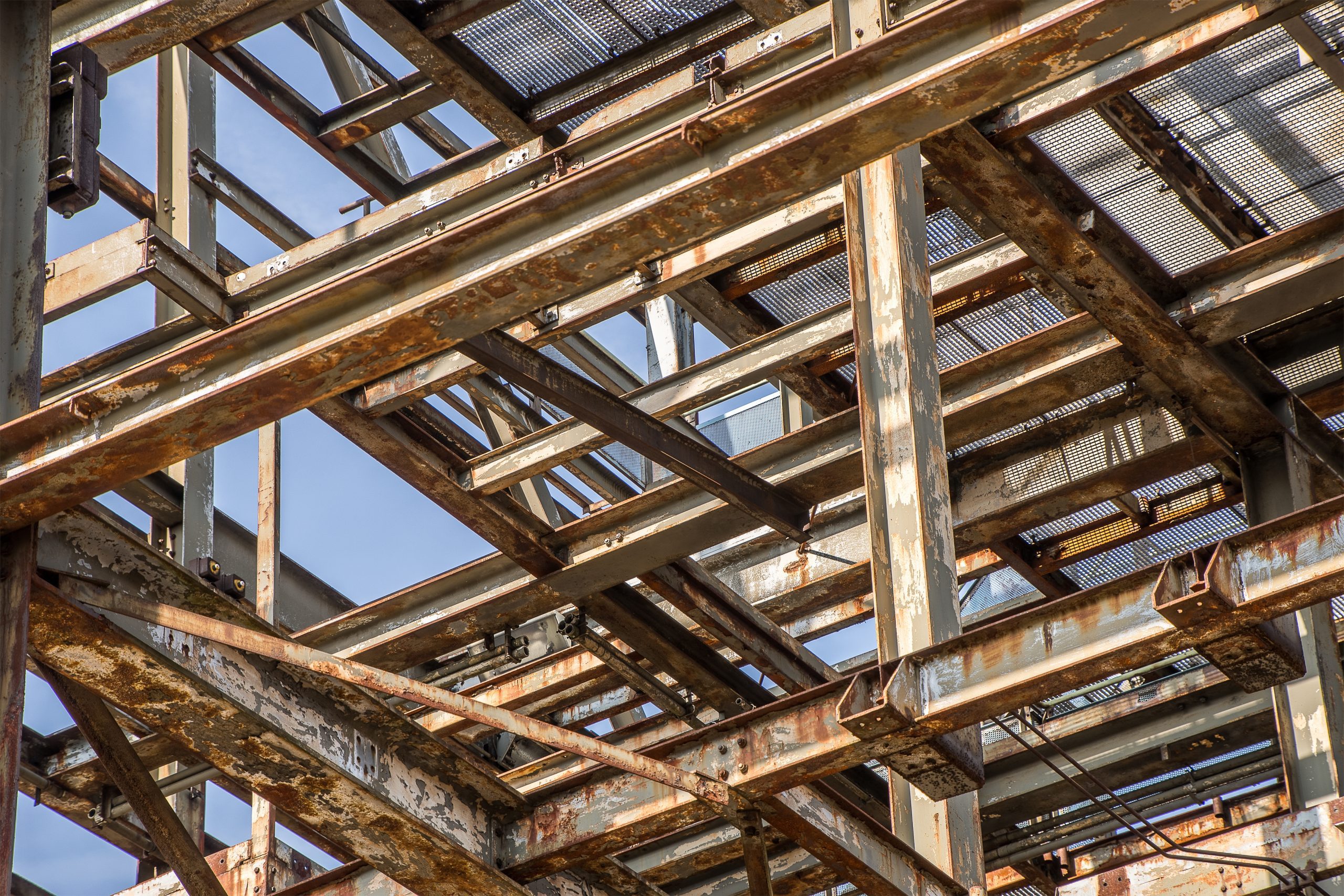 structural steel fabrication project