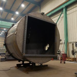 Example of rolling capabilities in fabrication.
