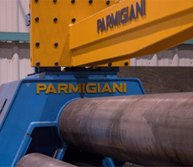 Parmigiani metal forming and rolling machine
