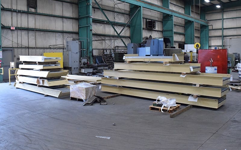 fabricated pieces from Swanton Welding